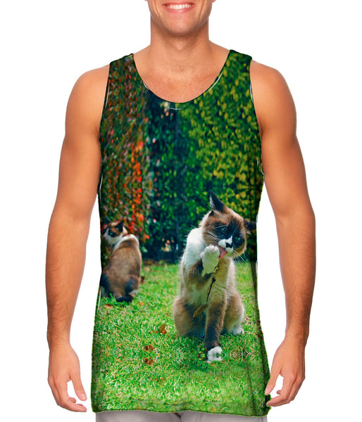 Clean Paw Cat&nbsp;Mens Tank Top