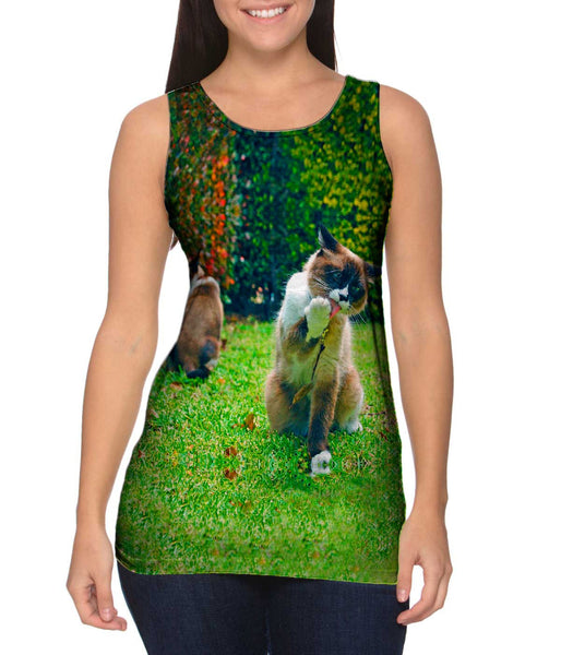 Clean Paw Cat&nbsp;Womens Tank Top