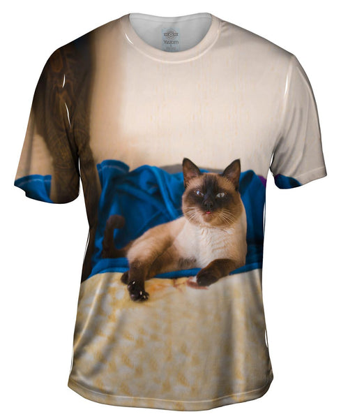 Comfy Cat Mens T-Shirt