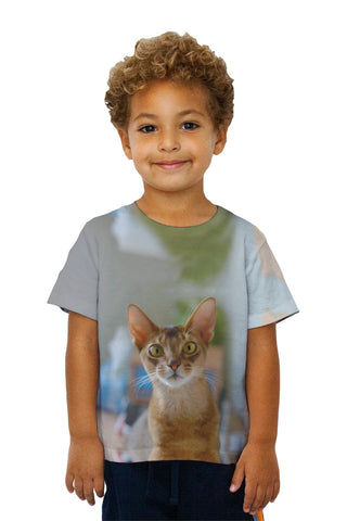 Kids Big Eyed Brow Cat