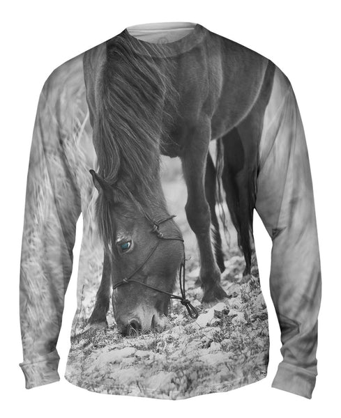 Grazing Horse&nbsp;Mens Long Sleeve