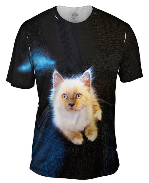 Little Kitty Cat Cat Mens T-Shirt
