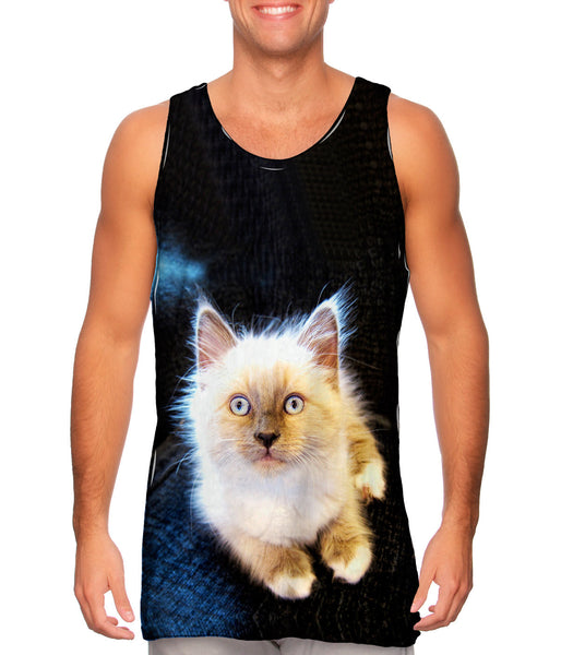 Little Kitty Cat Cat&nbsp;Mens Tank Top