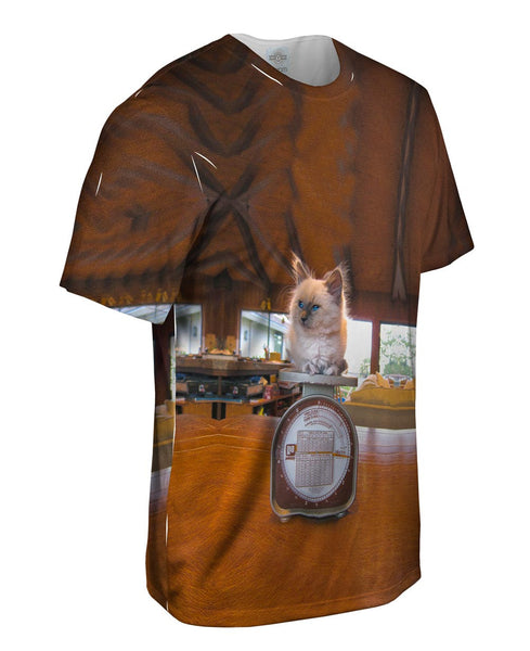 Heavy Weight Boxer Kitty Cat&nbsp;Mens T-Shirt