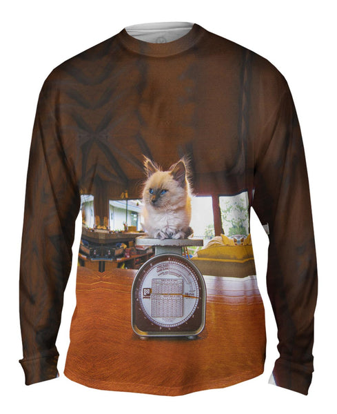 Heavy Weight Boxer Kitty Cat&nbsp;Mens Long Sleeve