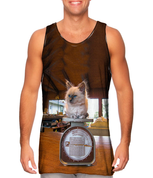 Heavy Weight Boxer Kitty Cat&nbsp;Mens Tank Top