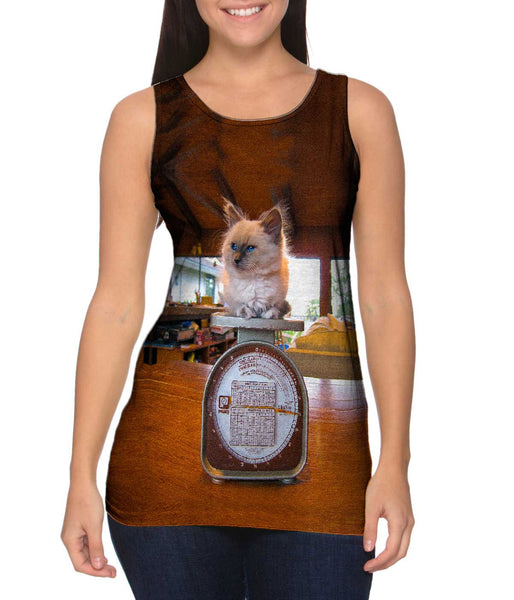 Heavy Weight Boxer Kitty Cat&nbsp;Womens Tank Top
