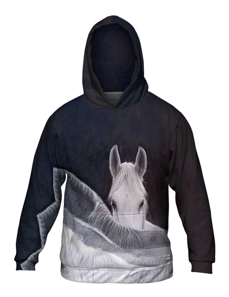 Mysterious Horse Mens Hoodie Sweater