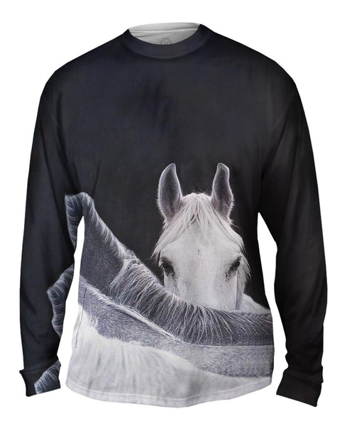 Mysterious Horse&nbsp;Mens Long Sleeve