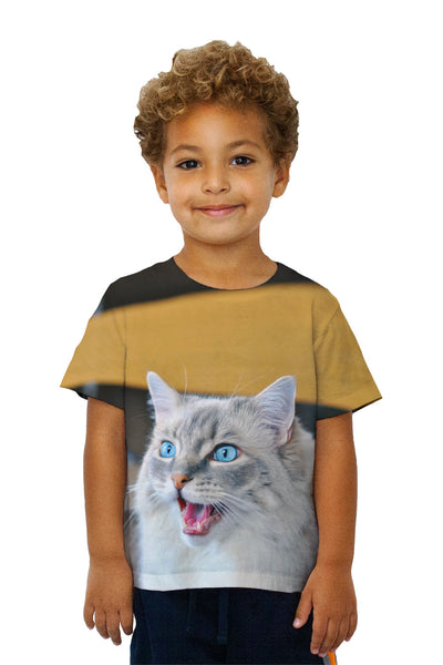 Kids Bad Day Kitty Cat&nbsp;Kids T-Shirt