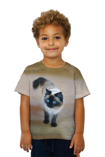 Kids Spooked Kitty Cat&nbsp;Kids T-Shirt