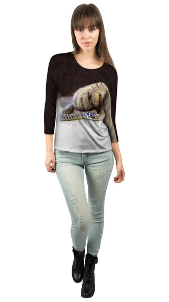 Famous Snake Paw&nbsp;Womens 3/4 Sleeve