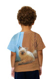 Kids Siamese Kittens Favorite Pillow