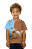 Kids Siamese Kittens Favorite Pillow