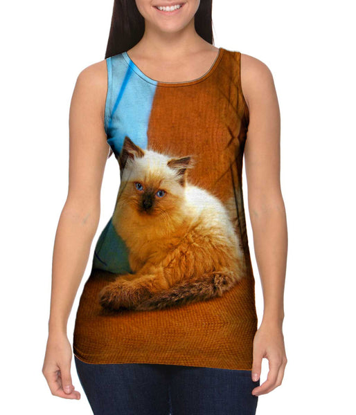 Siamese Kittens Favorite Pillow&nbsp;Womens Tank Top