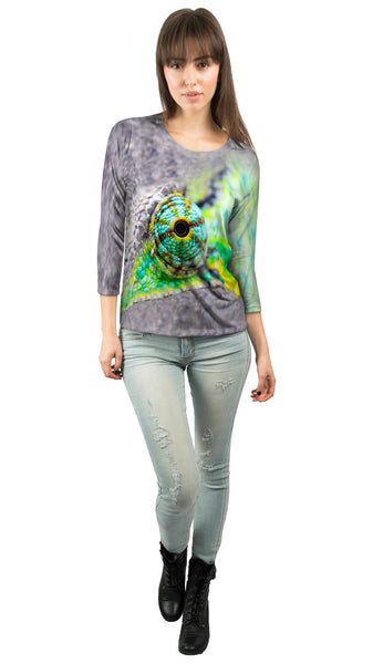 Iguana Eye Misses Nothing&nbsp;Womens 3/4 Sleeve
