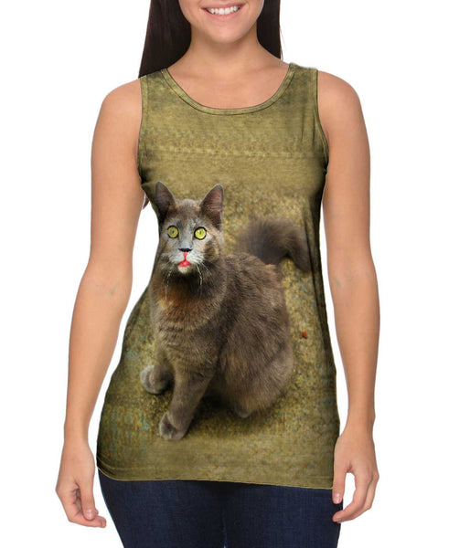 Wow Brown Cat&nbsp;Womens Tank Top