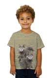 Kids Skiddadles Brown Cats