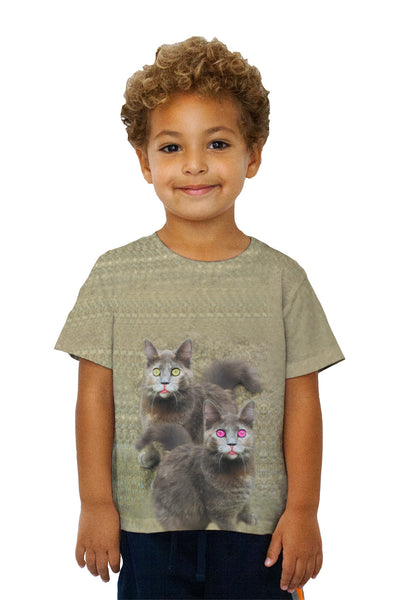 Kids Skiddadles Brown Cats&nbsp;Kids T-Shirt