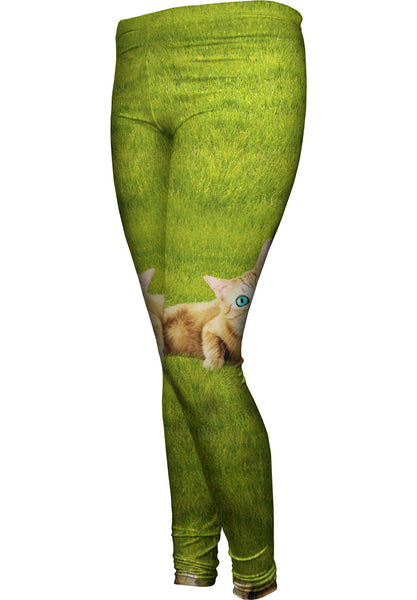 Cool Cat Bright Eyes&nbsp;Womens Leggings