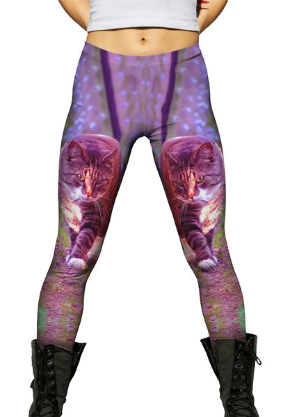 Cat On A Stroll&nbsp;Womens Leggings