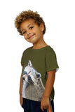Kids Blue Eyed Raccoon