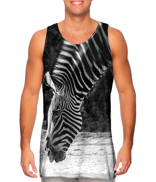 Monochrome Zebra&nbsp;Mens Tank Top