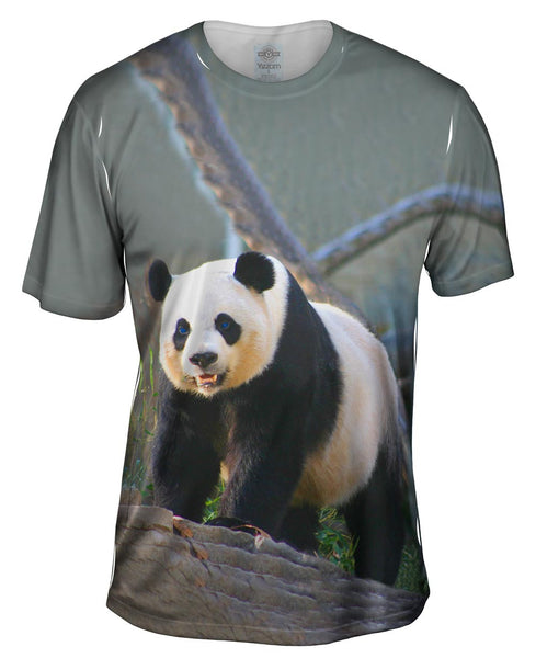 Panda On Patrol&nbsp;Mens T-Shirt