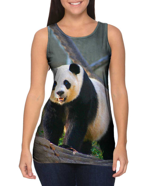 Panda On Patrol&nbsp;Womens Tank Top