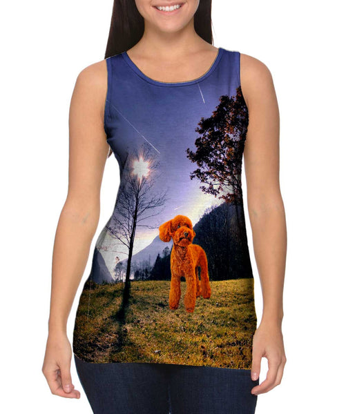 Toy Poodle Forest&nbsp;Womens Tank Top