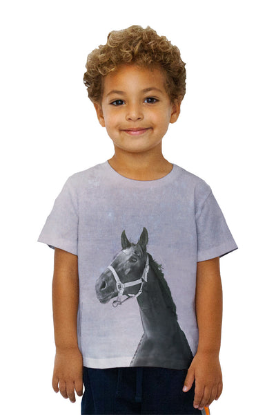 Kids Purple Sky Horse&nbsp;Kids T-Shirt