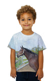 Kids Thoughtful Stable Horse