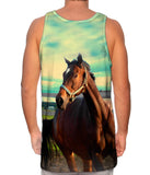 Horse Out For A Run