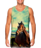Horse Out For A Run