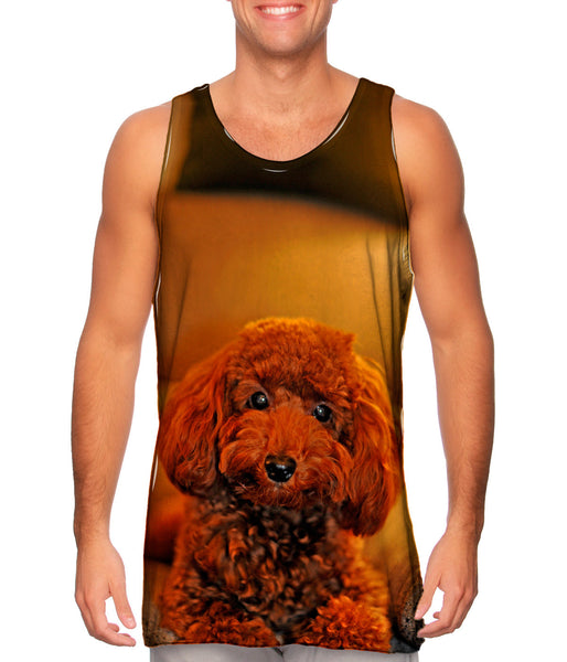 Cute Toy Couch Poodle&nbsp;Mens Tank Top