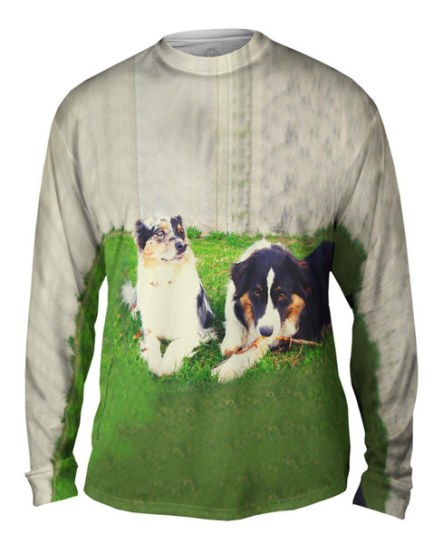 Two Doggy Friends&nbsp;Mens Long Sleeve