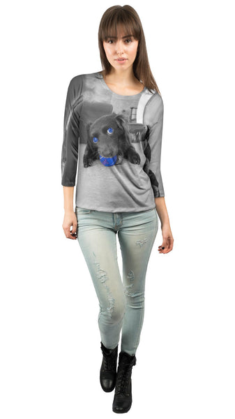 Retro Spaniel&nbsp;Womens 3/4 Sleeve