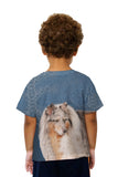 Kids Blue Wallpaper Sheltie