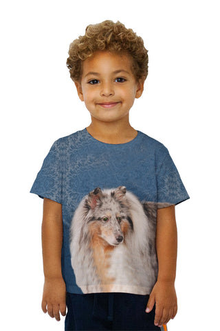Kids Blue Wallpaper Sheltie