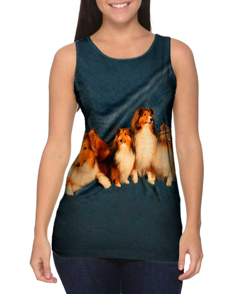 Sheltie Clan&nbsp;Womens Tank Top