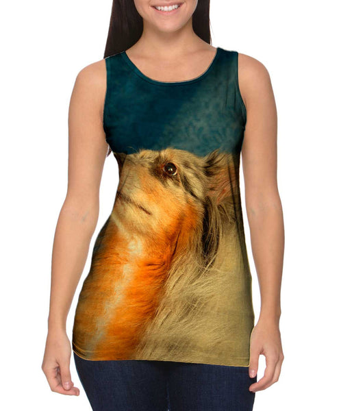 Stoic Sheltie&nbsp;Womens Tank Top