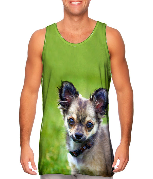 Longhaired Chihuahua&nbsp;Mens Tank Top