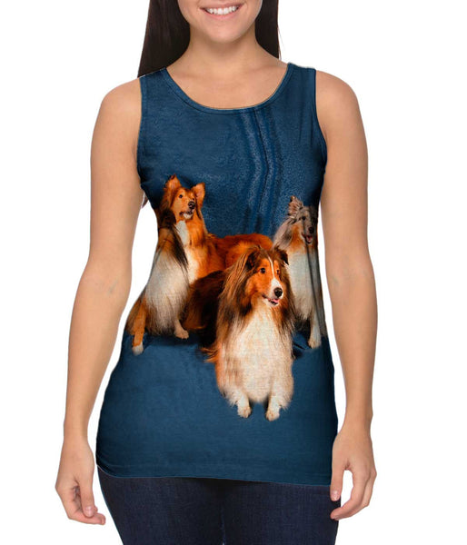 Sheltie Photo Shoot&nbsp;Womens Tank Top