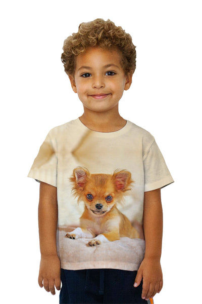 Kids Furry Puppy Chihuahua&nbsp;Kids T-Shirt