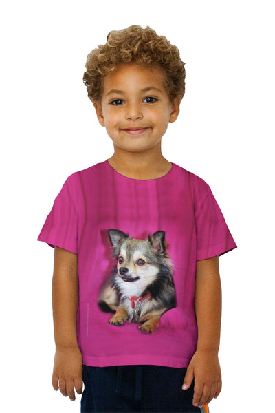 Kids Fuzzy Wuzzy Dog Kids T-Shirt