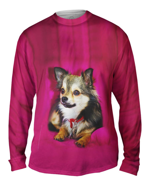 Fuzzy Wuzzy Dog&nbsp;Mens Long Sleeve