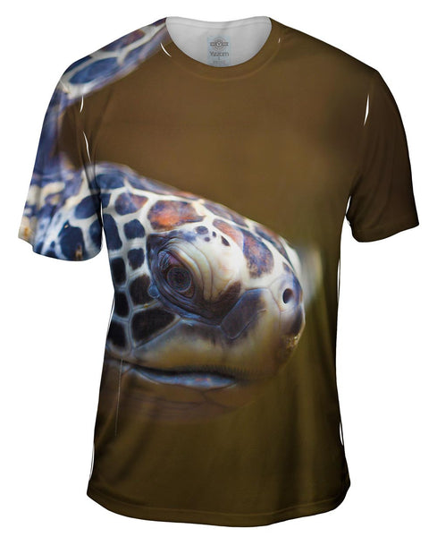 Aquarium Turtle Mens T-Shirt