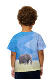 Kids Elephant In Tall Grass