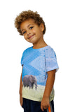 Kids Elephant In Tall Grass