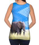 Elephant In Tall Grass